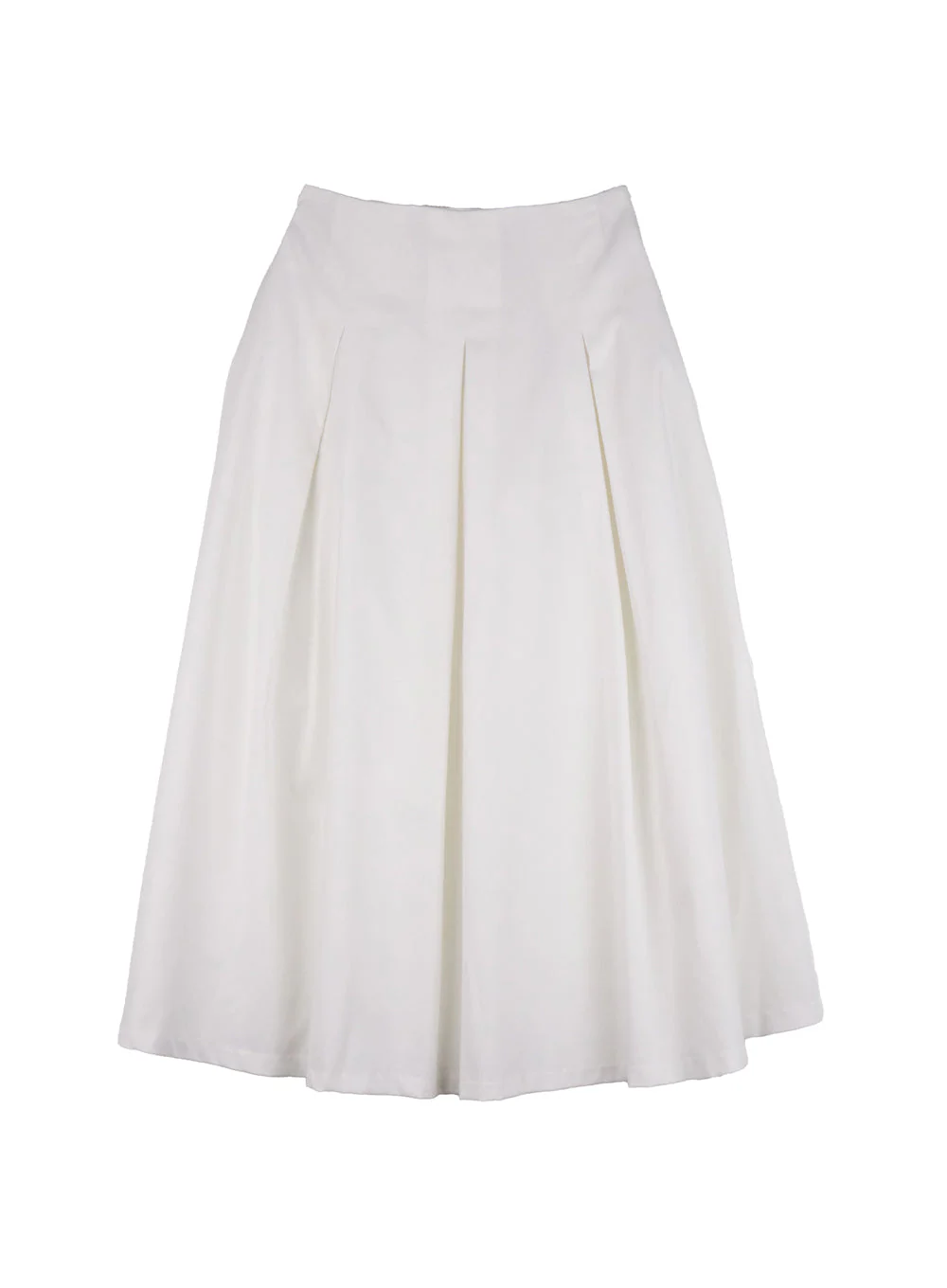 Flared Pintuck Midi Skirt CF503 - Image 10