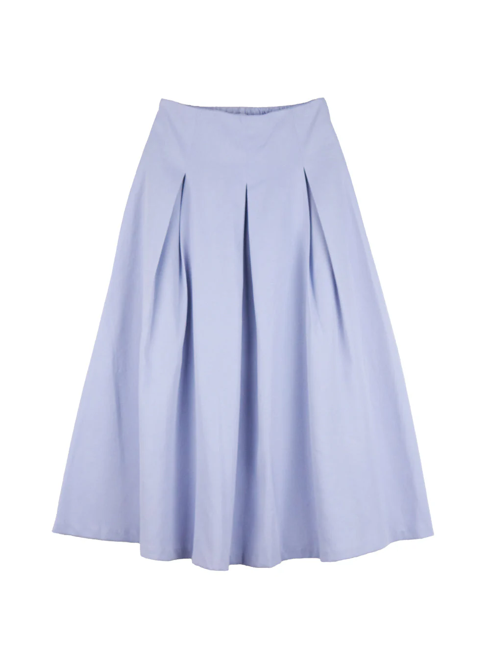 Flared Pintuck Midi Skirt CF503 - Image 11