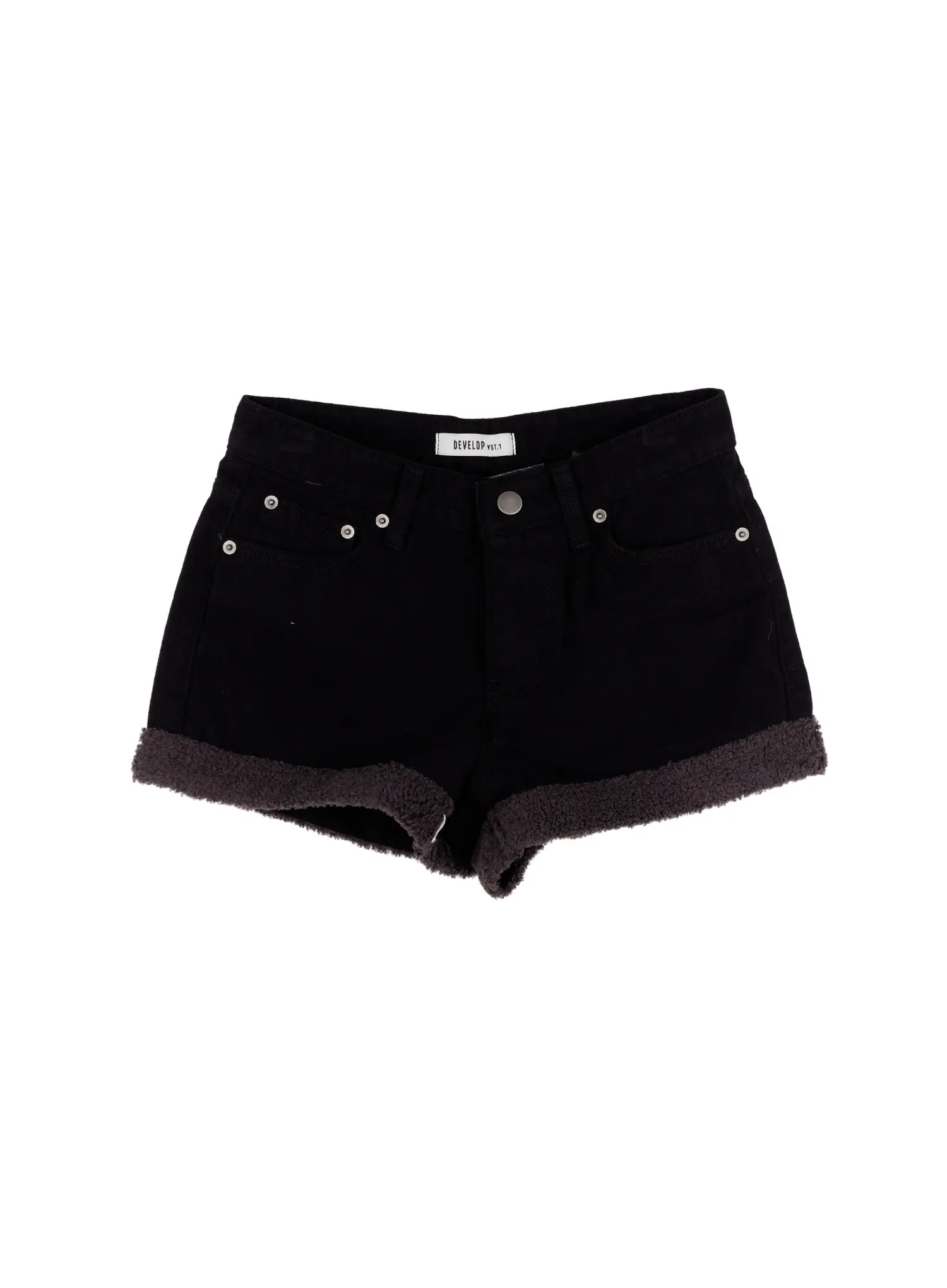 Fleece-Lined Cozy Cotton Shorts CN524 - Image 11