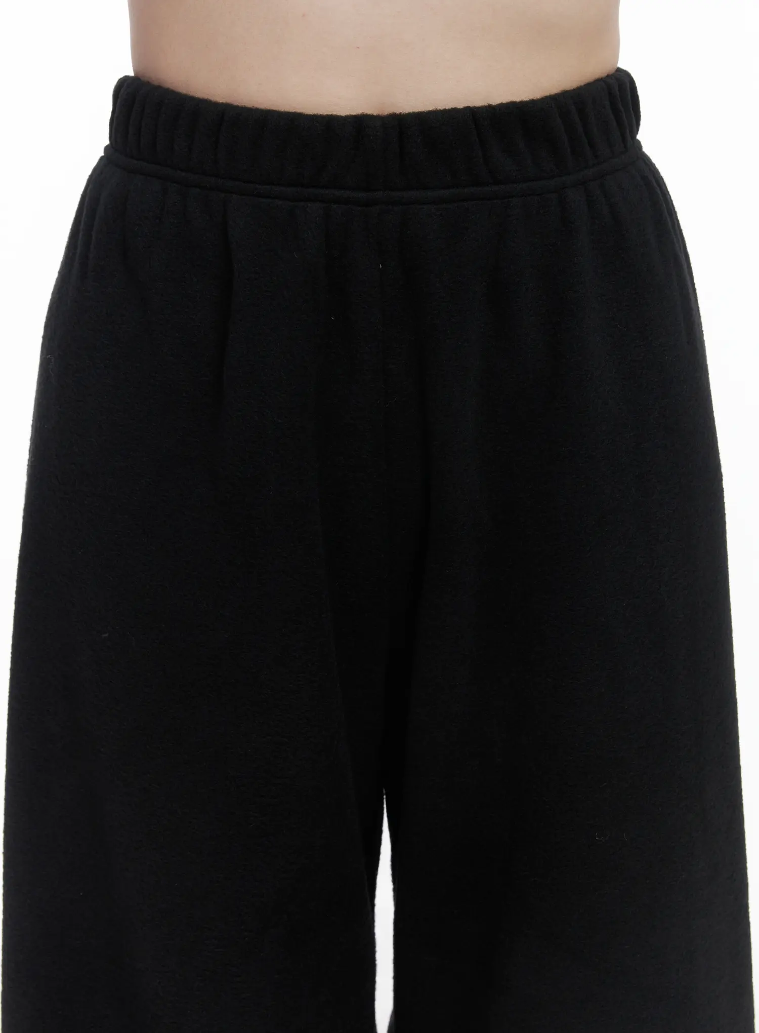 Fleece Wide-Leg Sweatpants CJ506 - Image 8