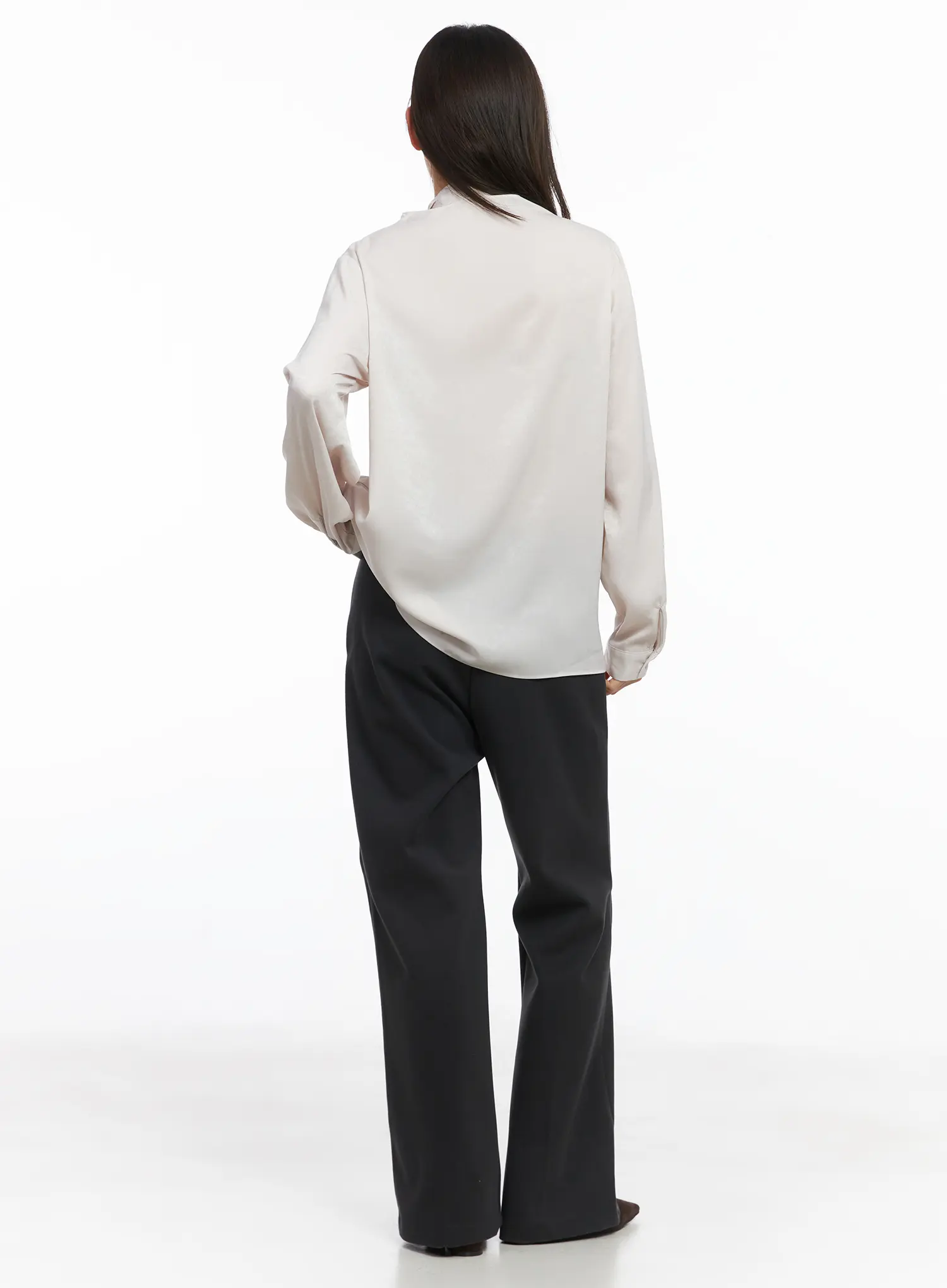 Fleeced Flared Bootcut Pants CJ506 - Image 5