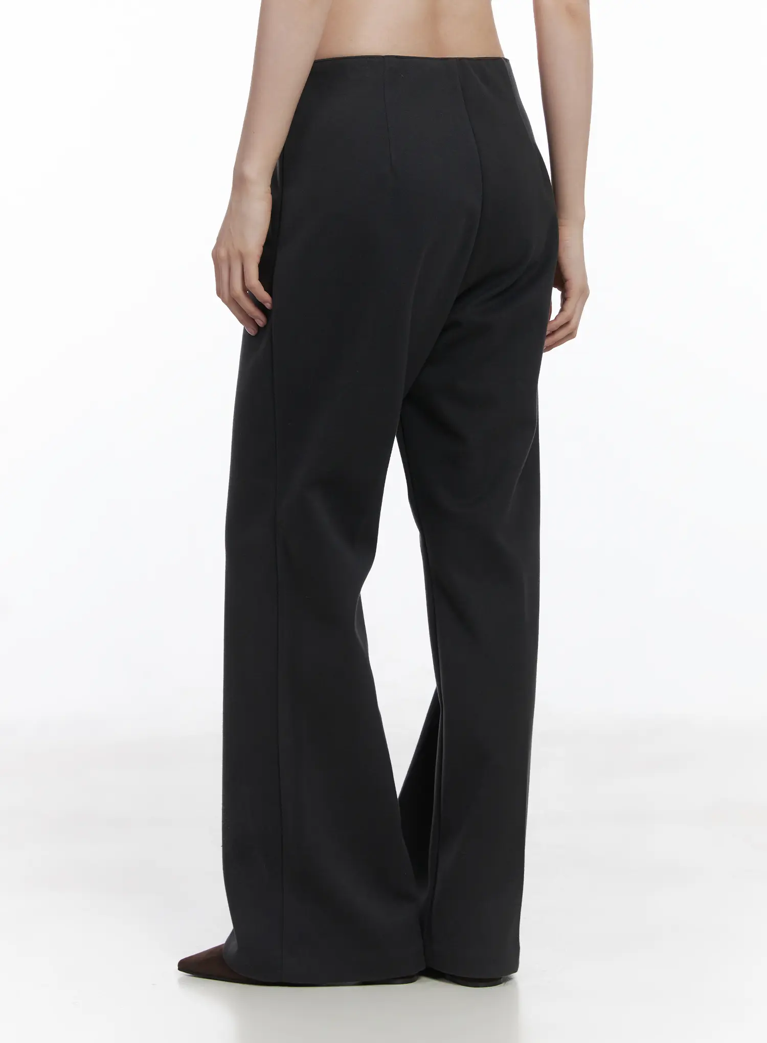 Fleeced Flared Bootcut Pants CJ506 - Image 7