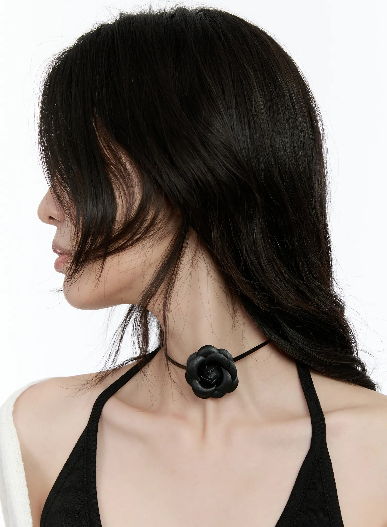 Floral Choker Necklace CN517 - Image 2