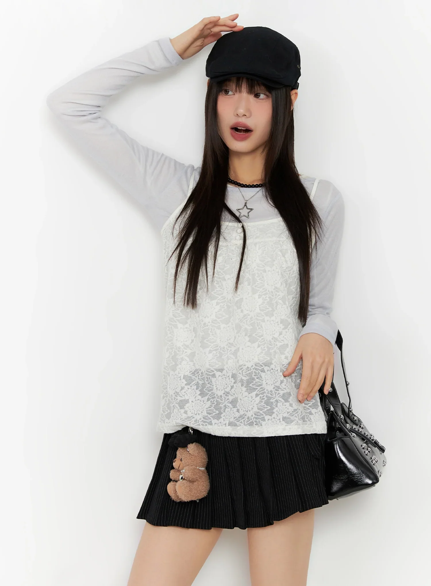 Floral Lace Camisole IN503