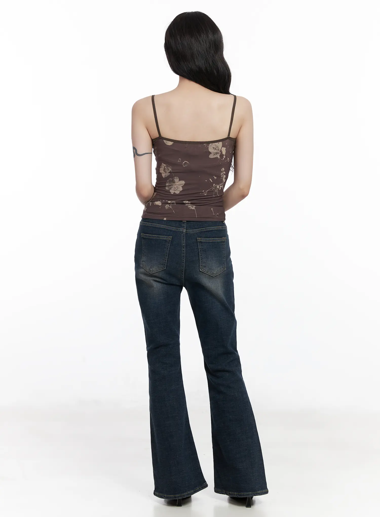 Floral Lace Sleeveless Top CJ526 - Image 5