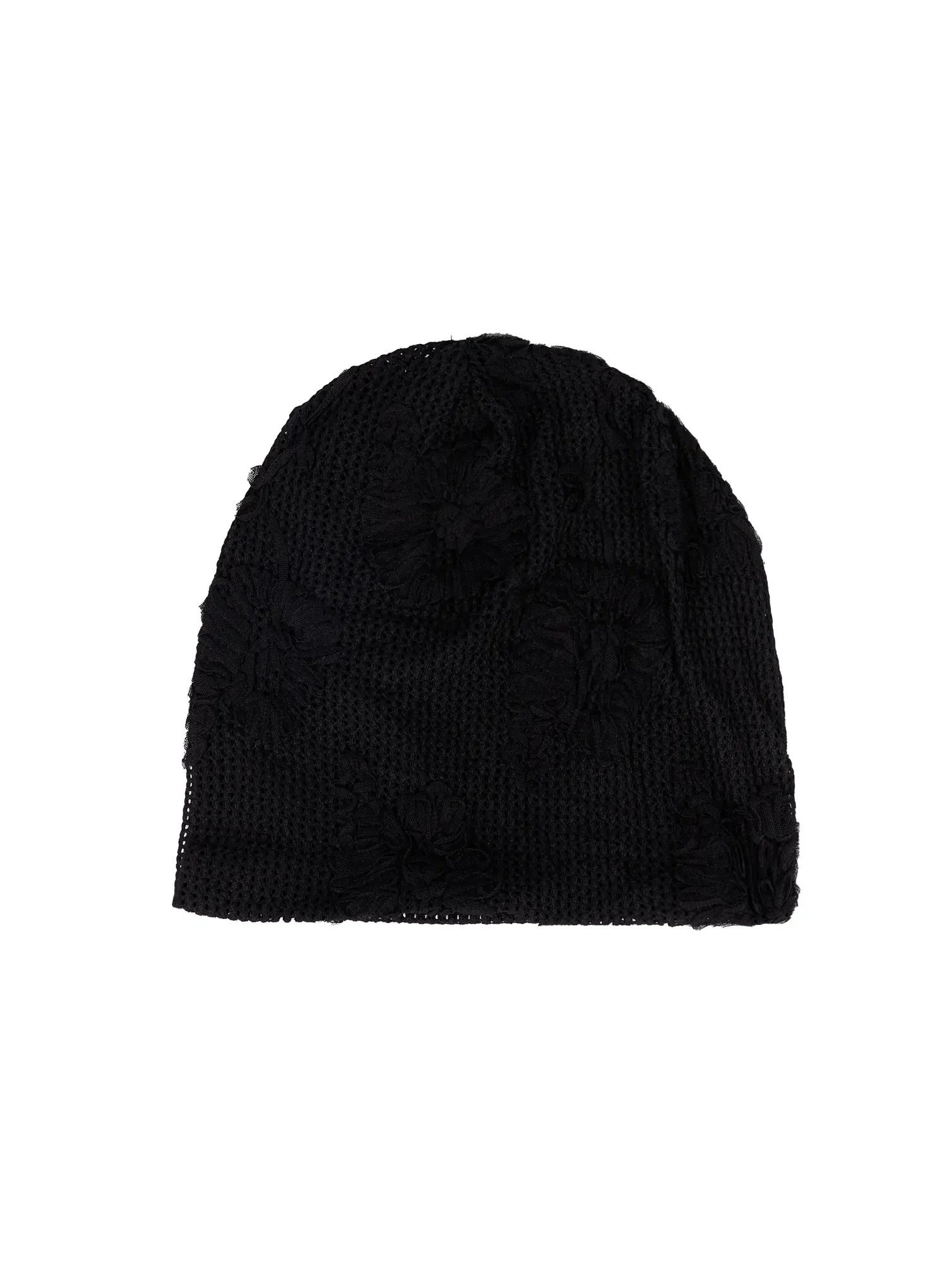 Floral Mesh Knit Beanie IA523 - Image 8