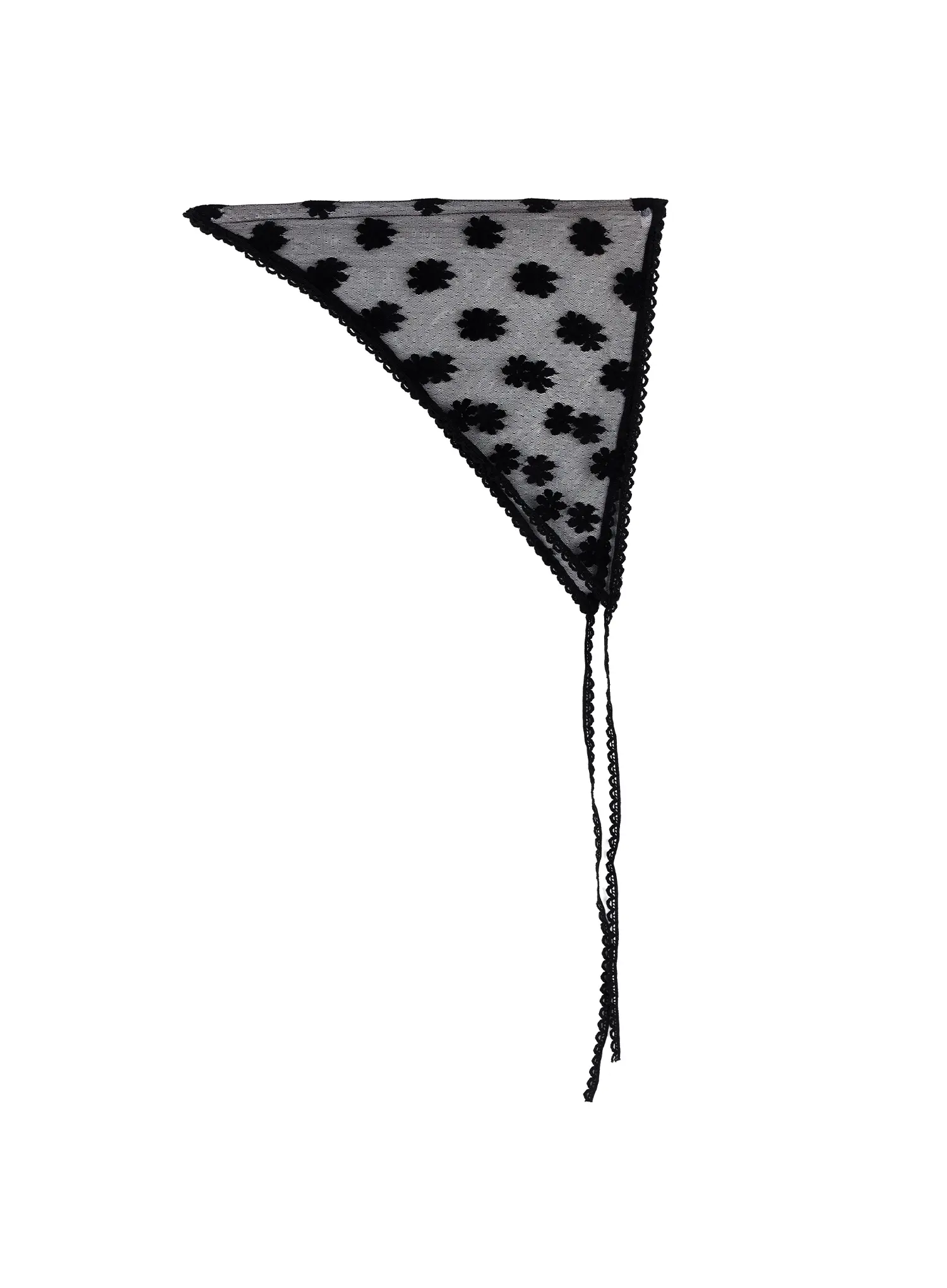 Floral Sheer Headscarf CA527 - Image 10