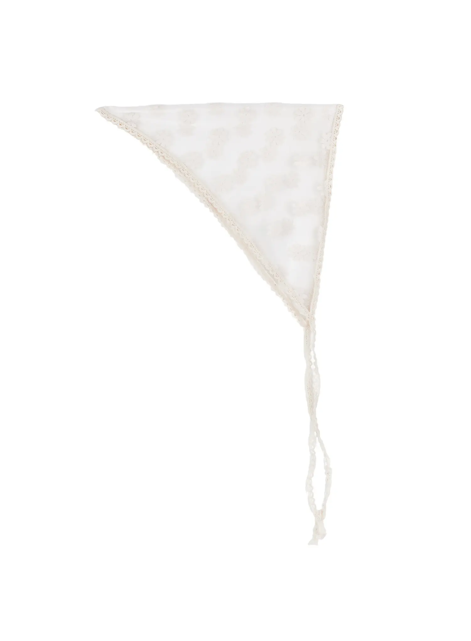 Floral Sheer Headscarf CA527 - Image 9