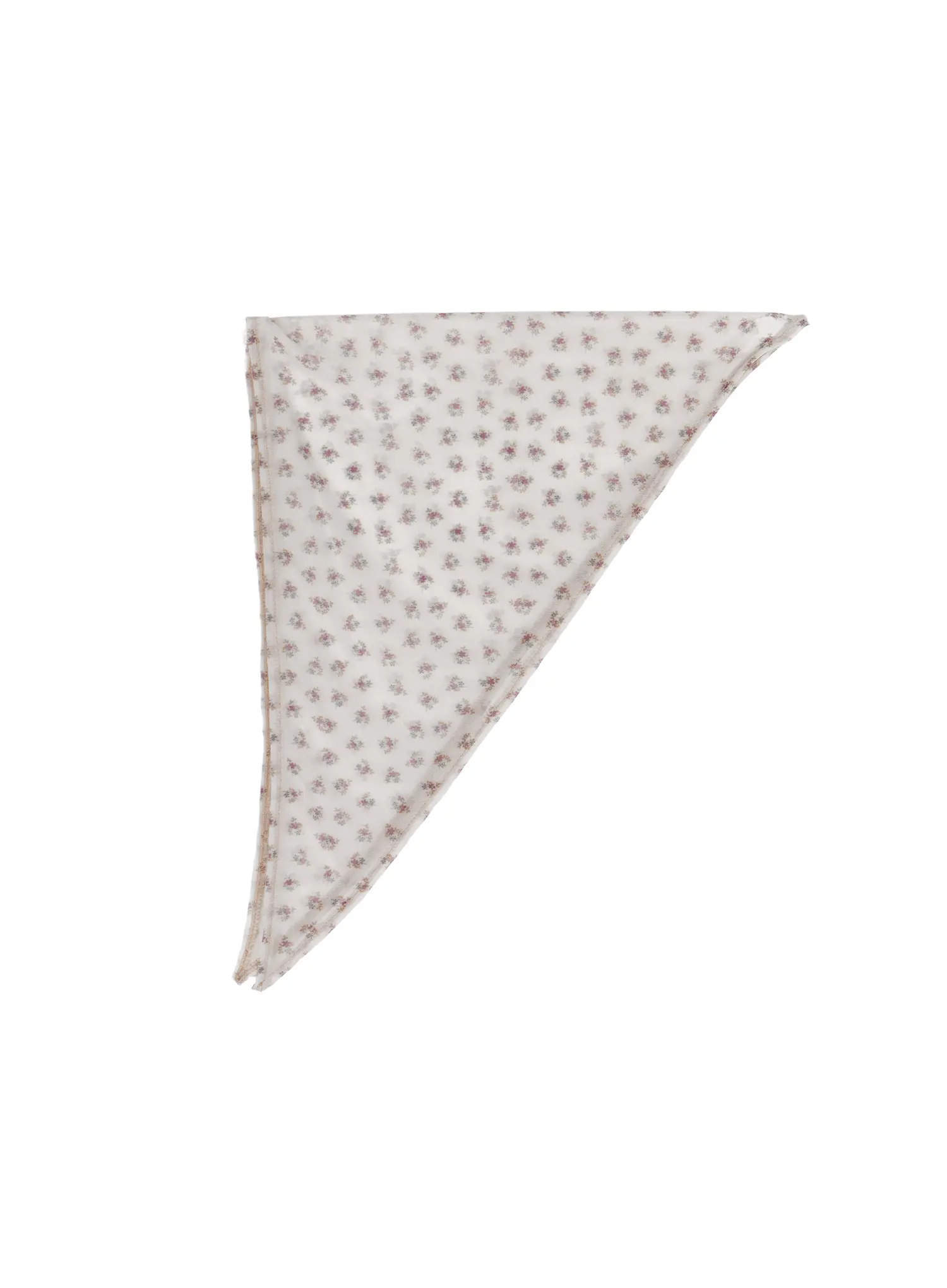 Floral Sheer Kerchief CA514 - Image 7