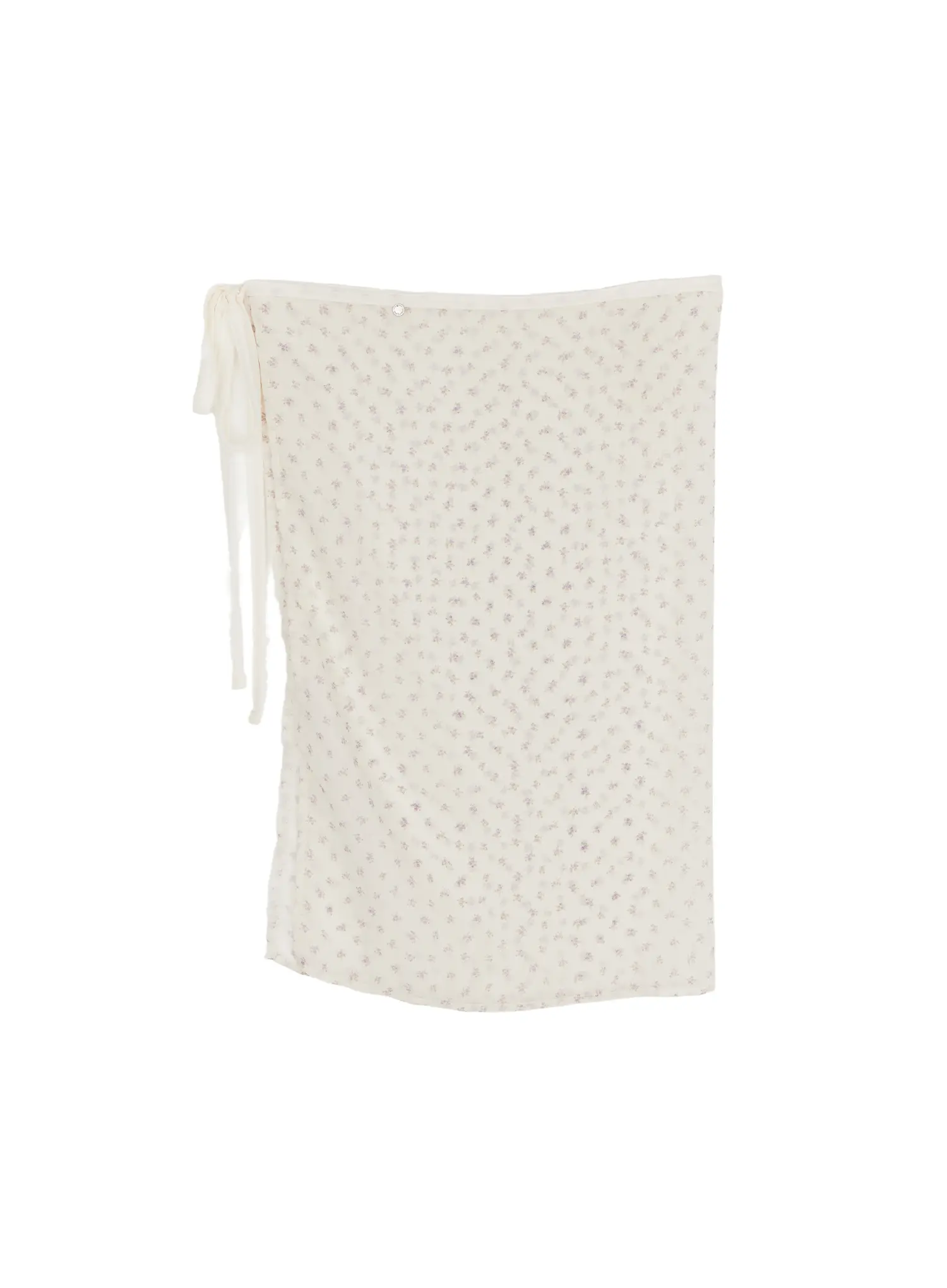 Floral Sheer Layered Skirt CA508 - Image 7