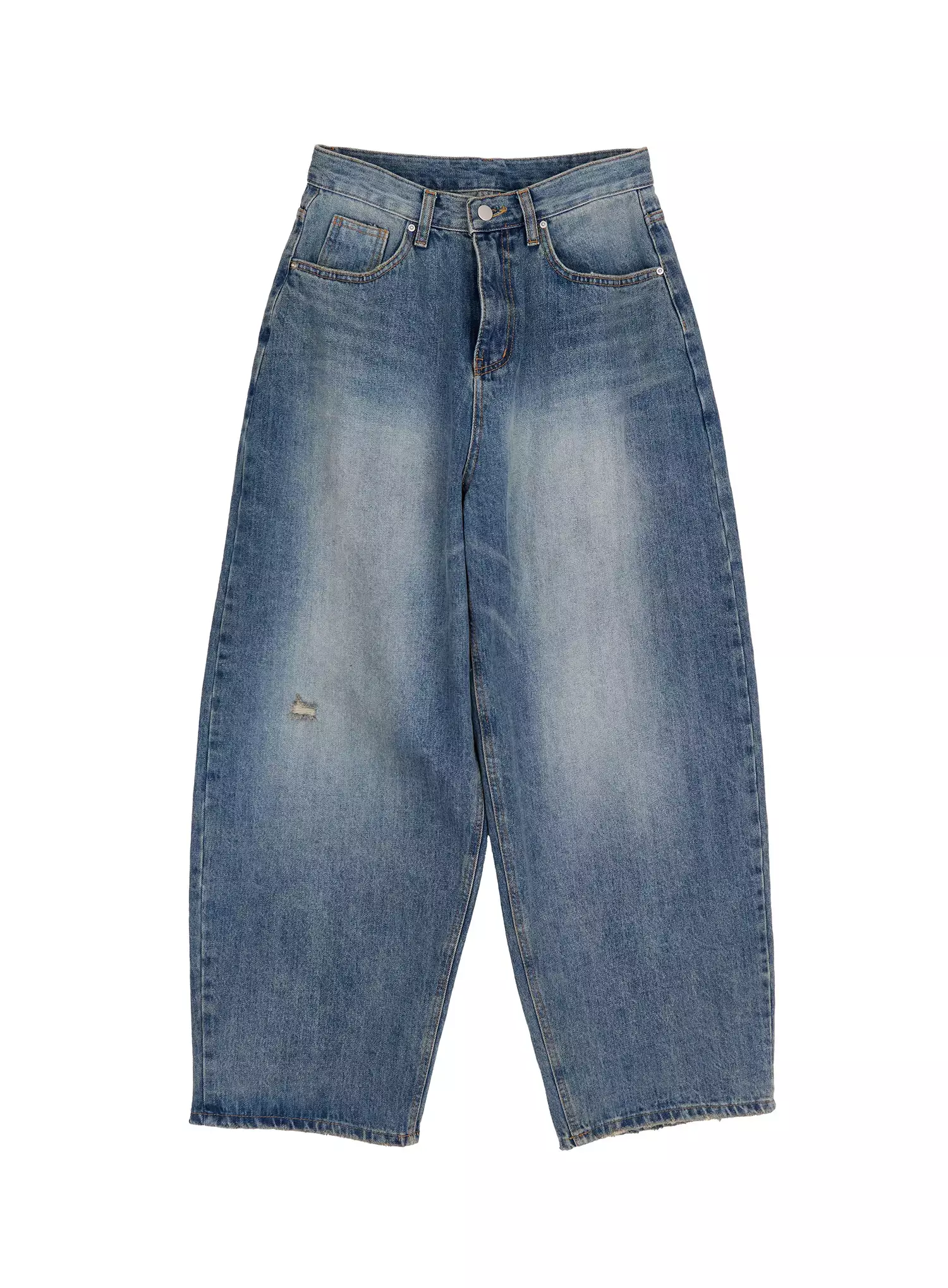 Frankie Distressed Baggy Jeans IY511 - Image 16