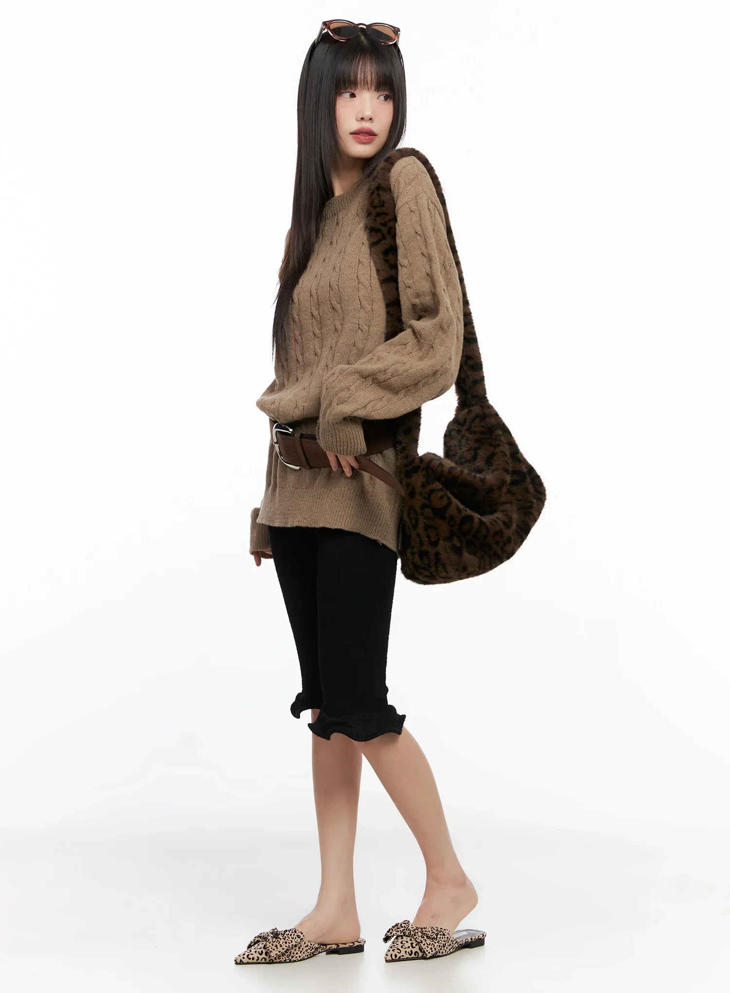 Frill Capri Pants IN503 - Image 2