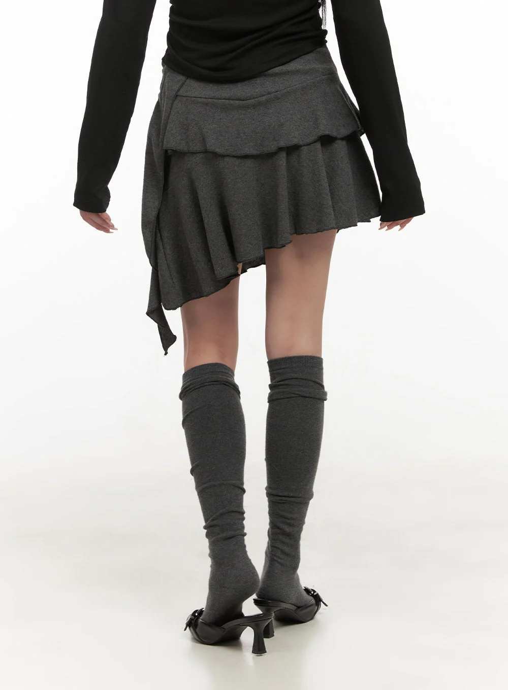Frill Shirring Mini Skirt CD410 - Image 6