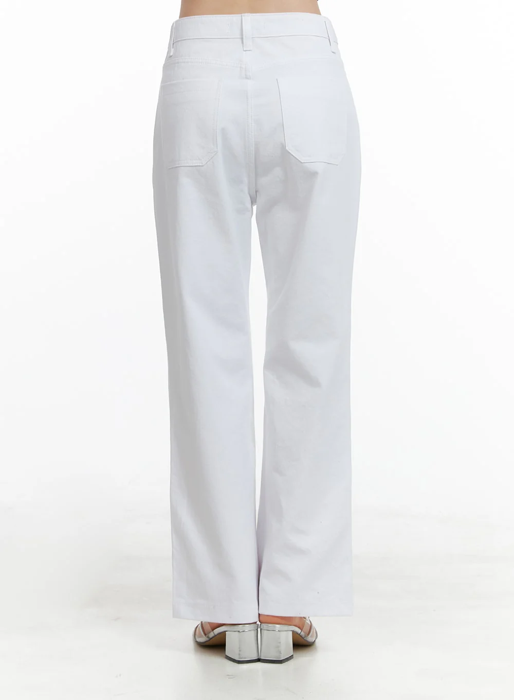 Front Pockets Straight Fit Pants OA419 - Image 4