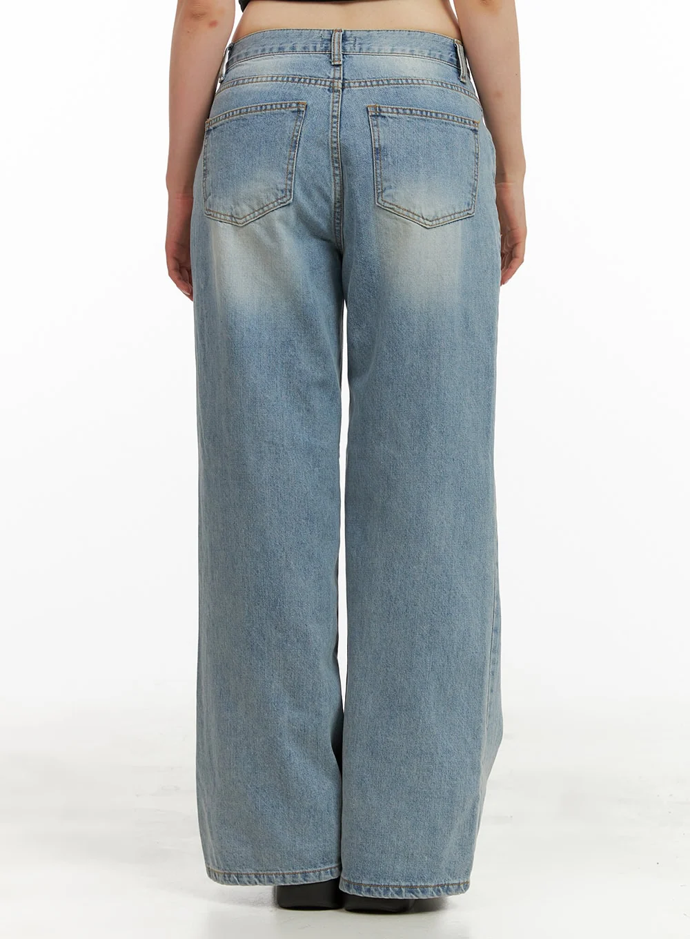 Front Seam Bootcut Jeans CU424 - Image 6