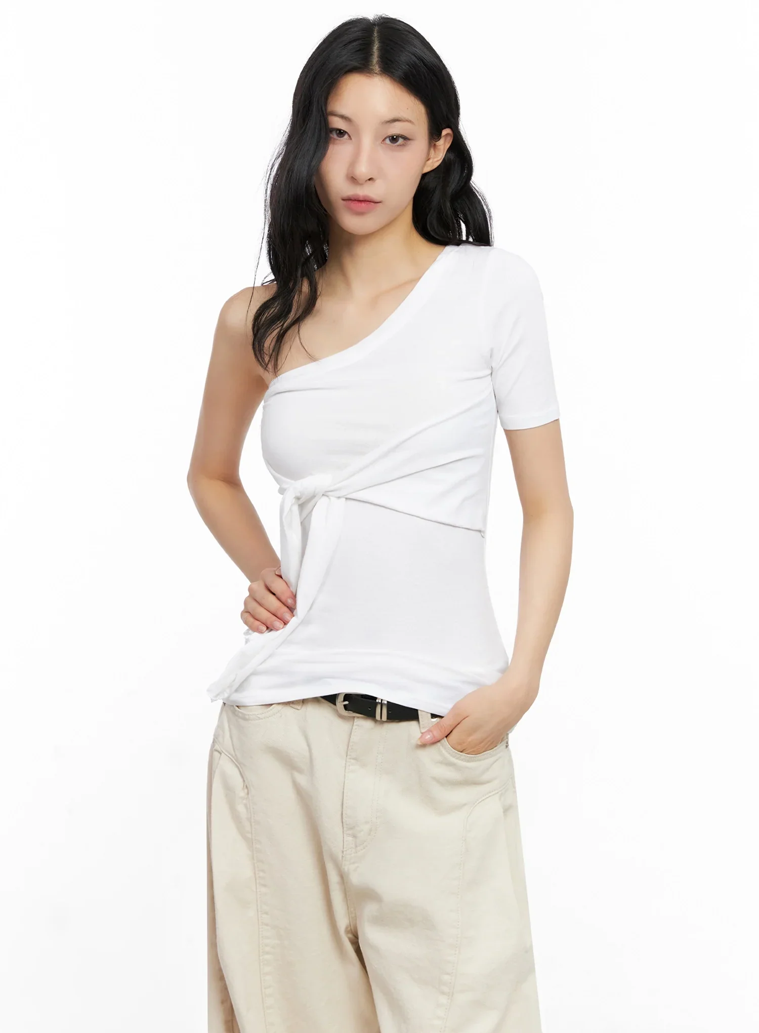 Front-Tie Asymmetric Top IG508 - Image 13