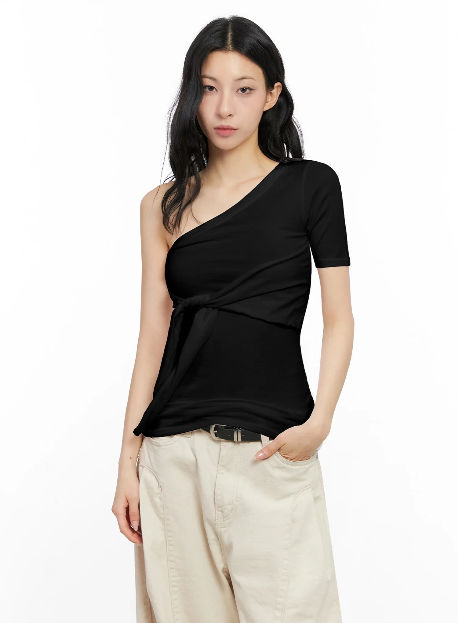 Front-Tie Asymmetric Top IG508 - Image 14