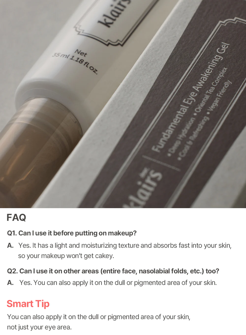 Fundamental Eye Awakening Gel (35ml) - Image 9