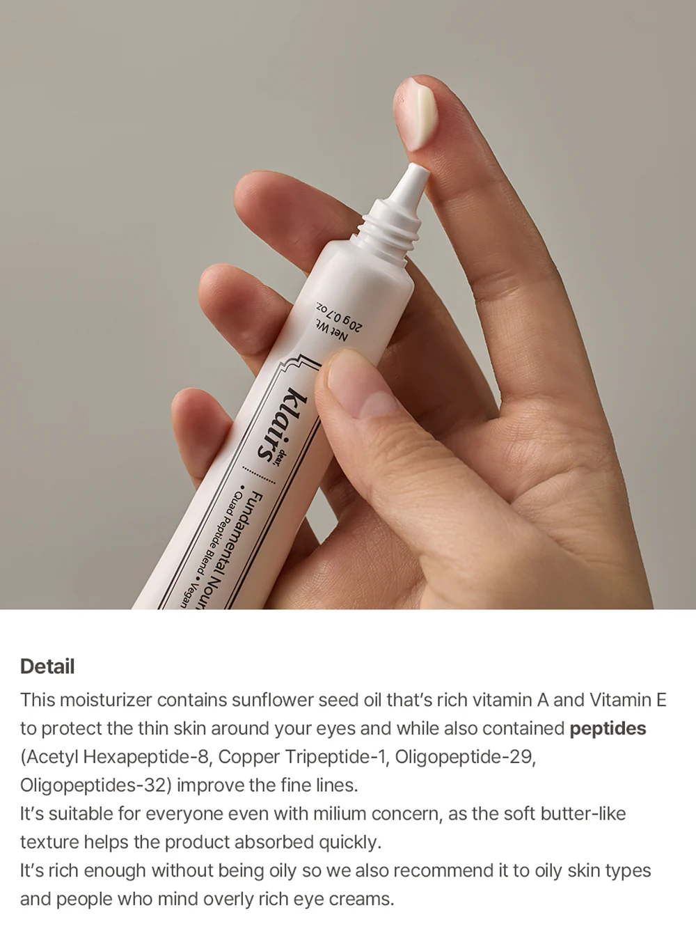 Fundamental Nourishing Eye Butter (20g) - Image 4