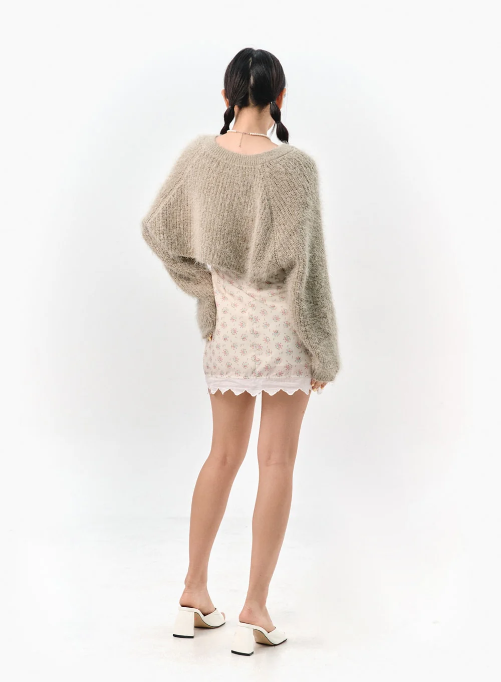 Fuzzy Crop Bolero IS304 - Image 8