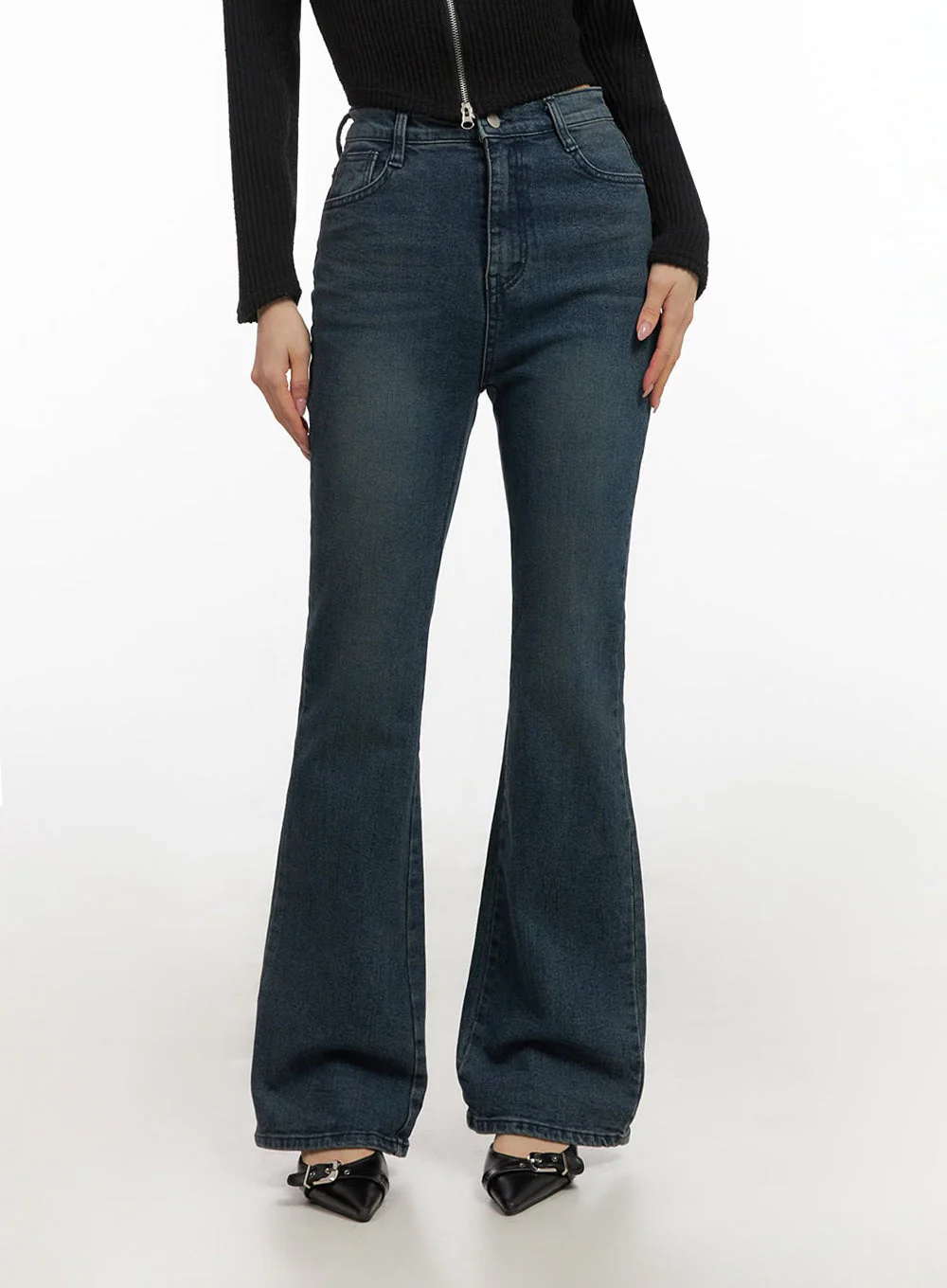 Gabriella Slim-Fit Bootcut Jeans ID431 - Image 2