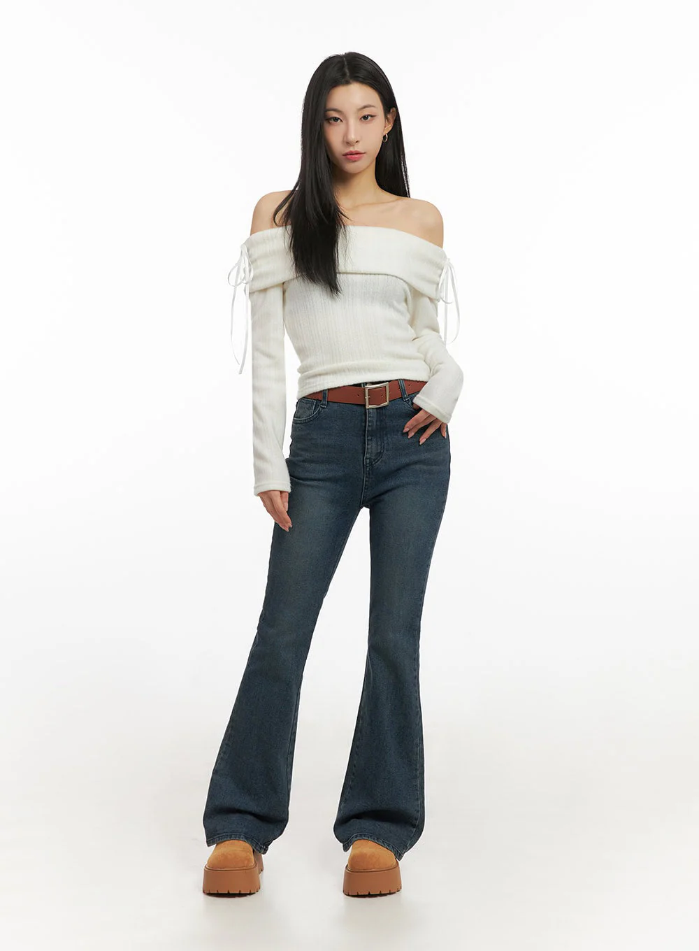 Gabriella Slim-Fit Bootcut Jeans ID431 - Image 3