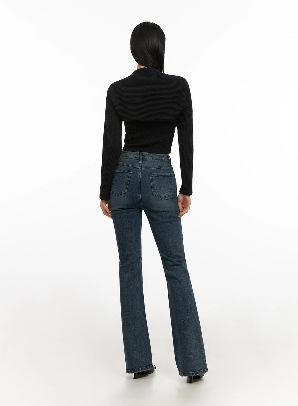 Gabriella Slim-Fit Bootcut Jeans ID431 - Image 9