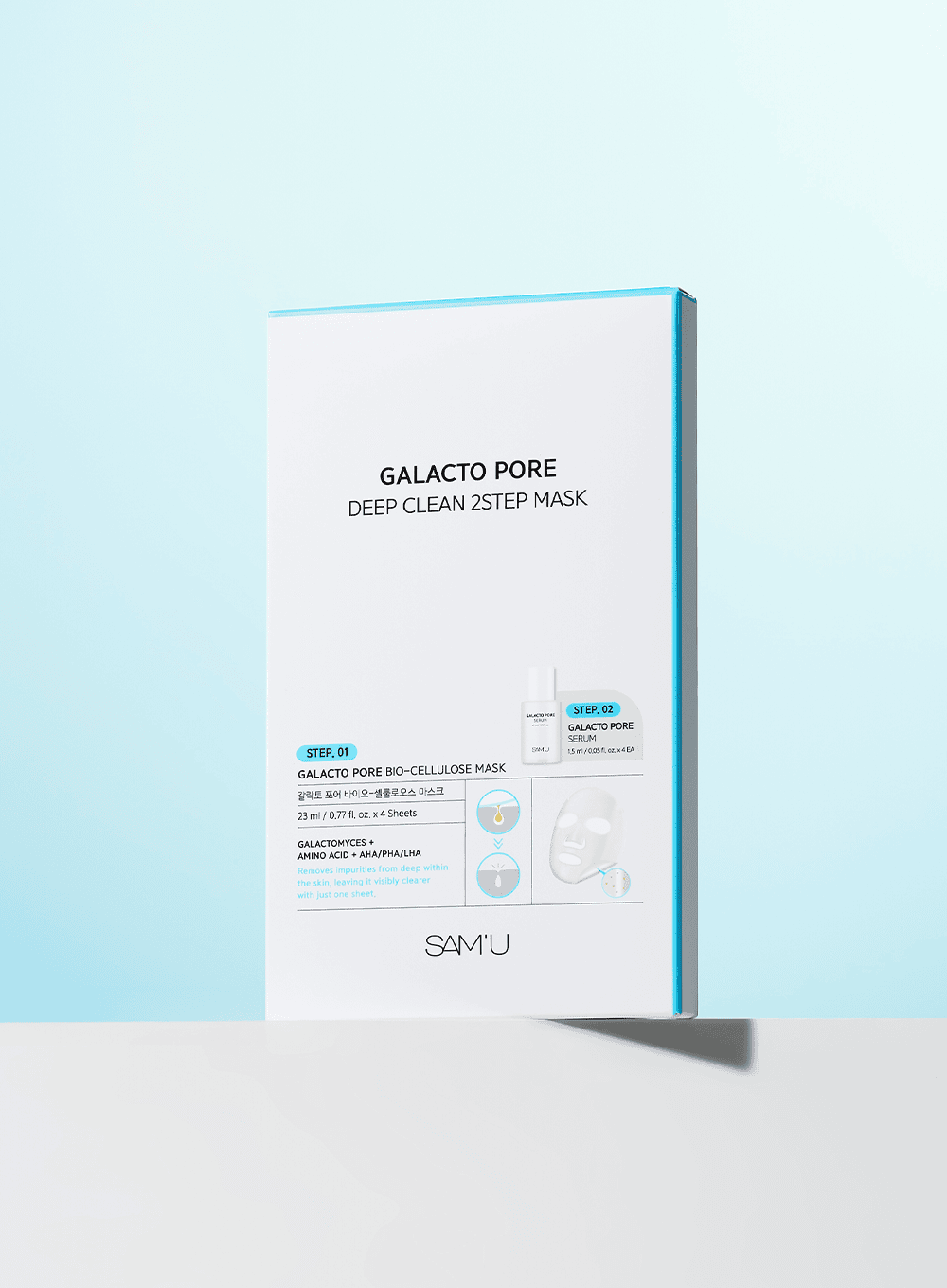 Galacto Pore Deep Clean 2 Step Mask (23ml, 4ea) - Image 5