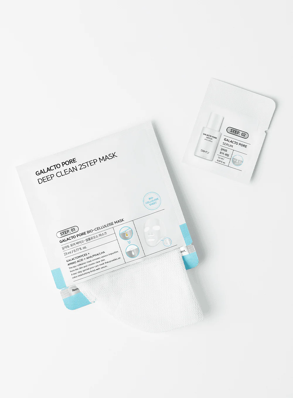 Galacto Pore Deep Clean 2 Step Mask (23ml, 4ea) - Image 6