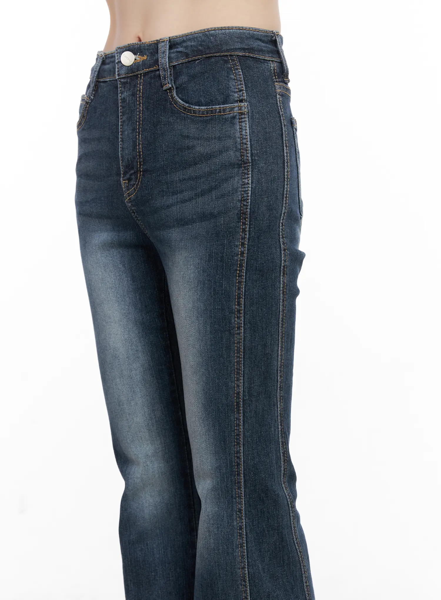 Giana High Waist Flare Jeans CG519 - Image 4