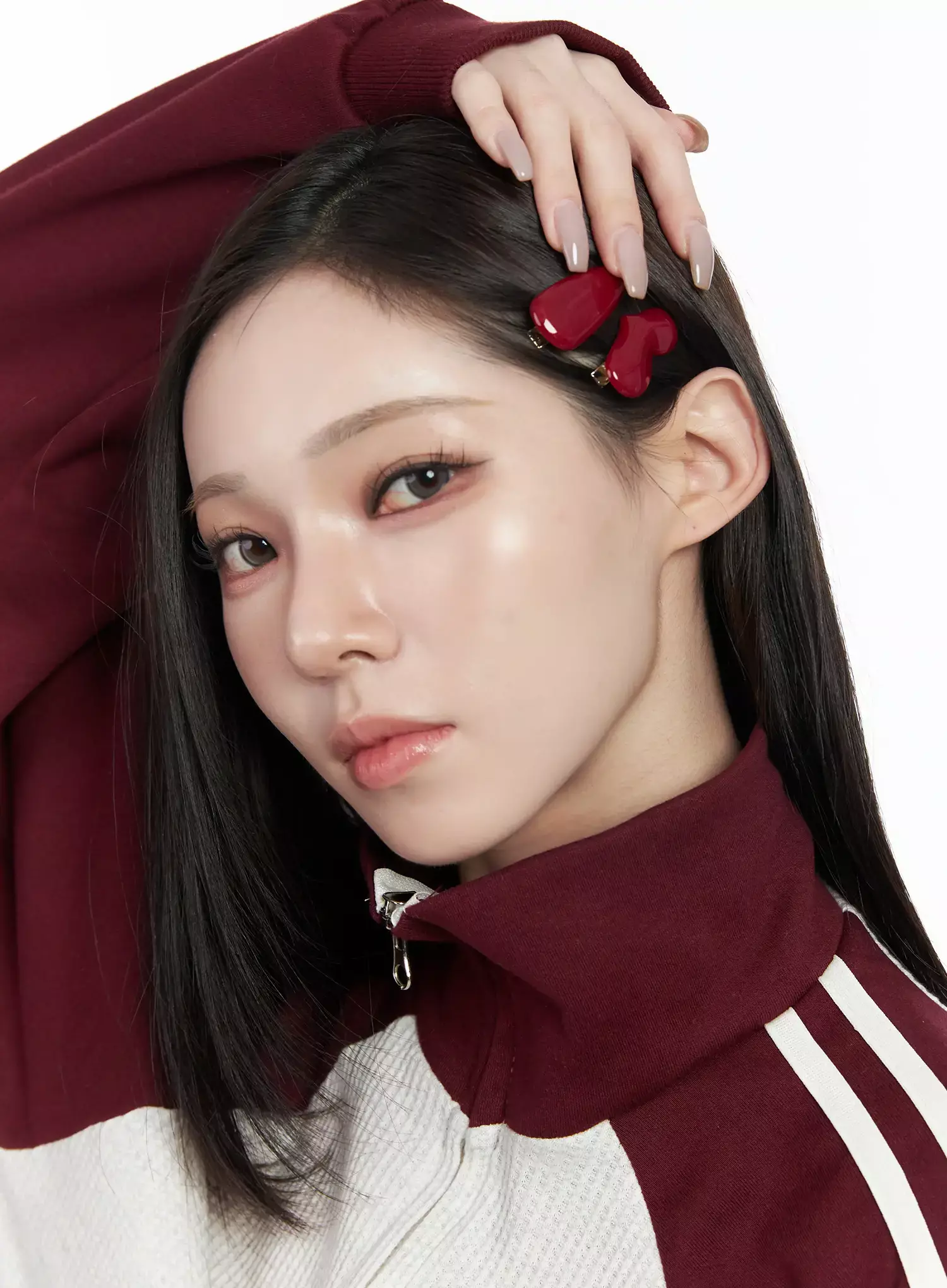 Glossy Love Hair Pin Set IF502 - Image 2