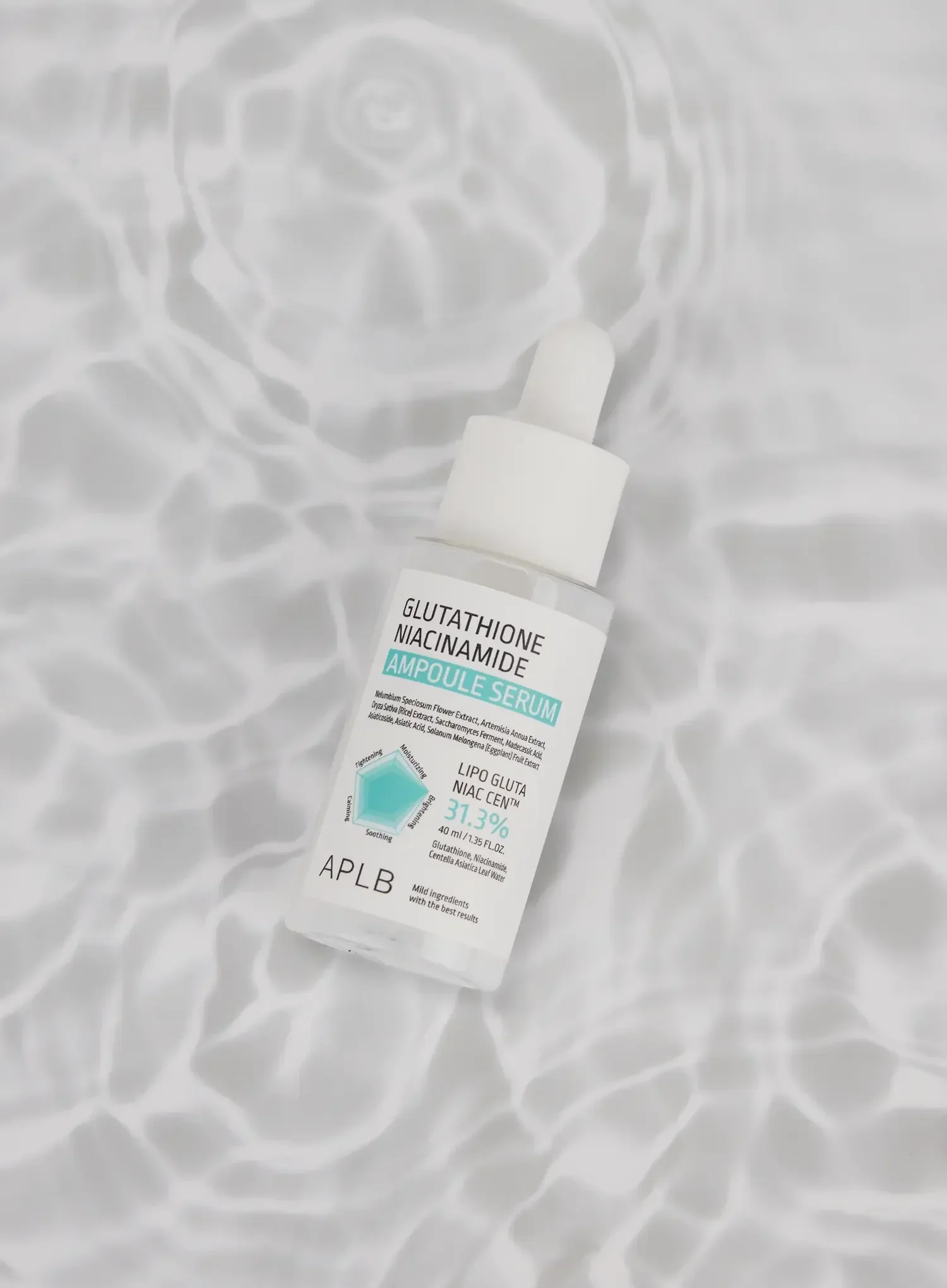 Glutathione Niacinamide Ampoule Serum (40ml) - Image 2