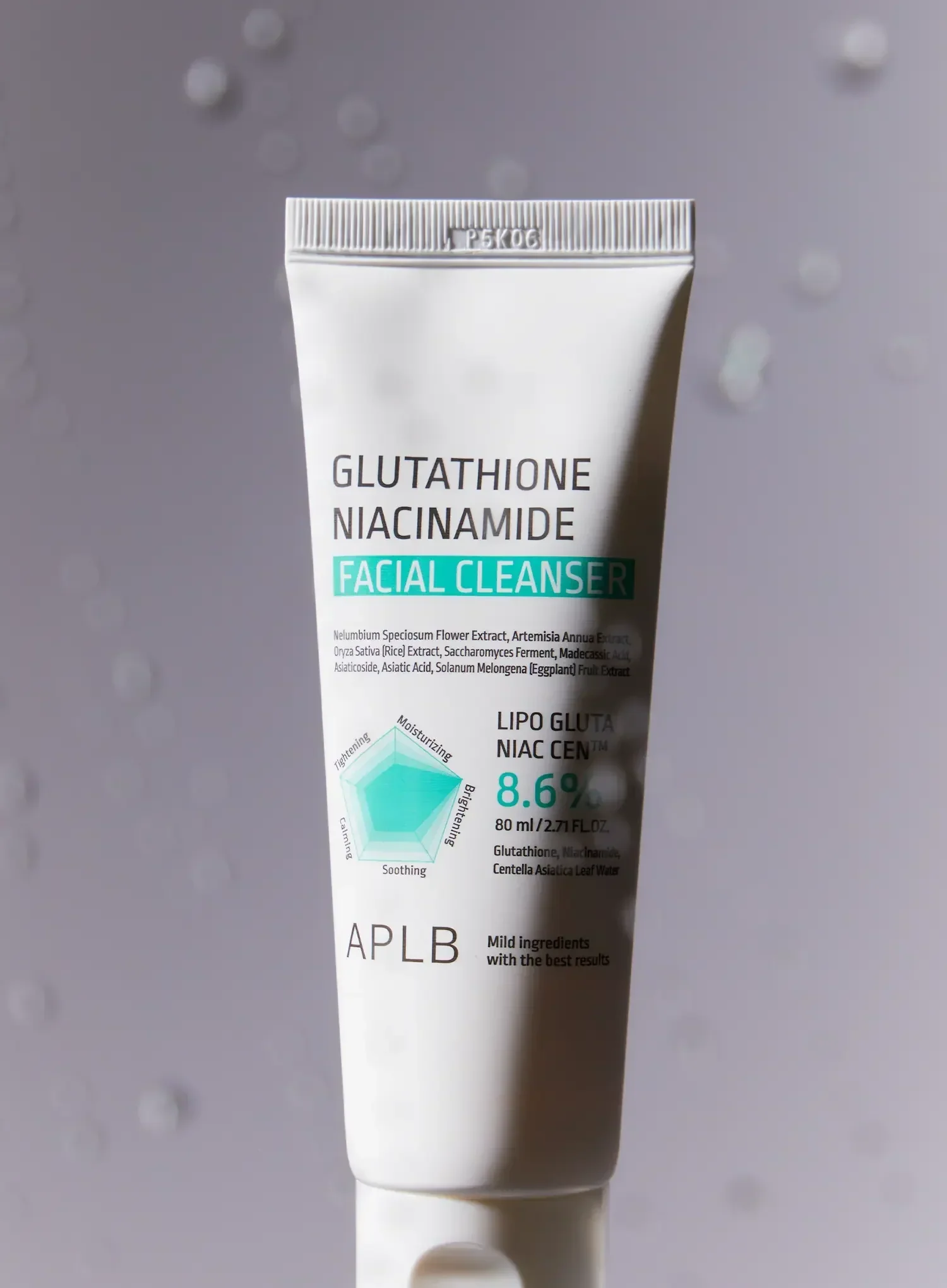 Glutathione Niacinamide Facial Cleanser (80ml) - Image 2