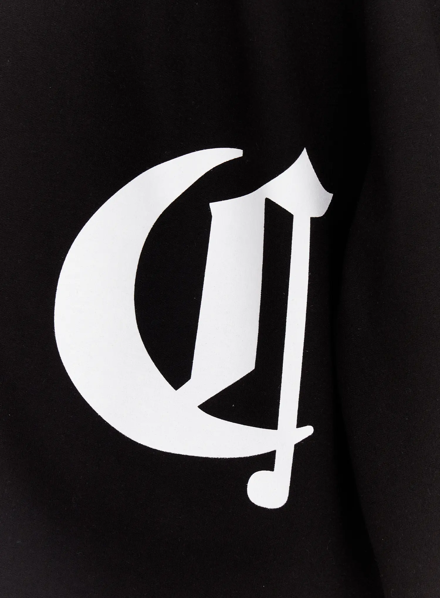 Gothic Lettering Oversized Shorts CA506 - Image 11