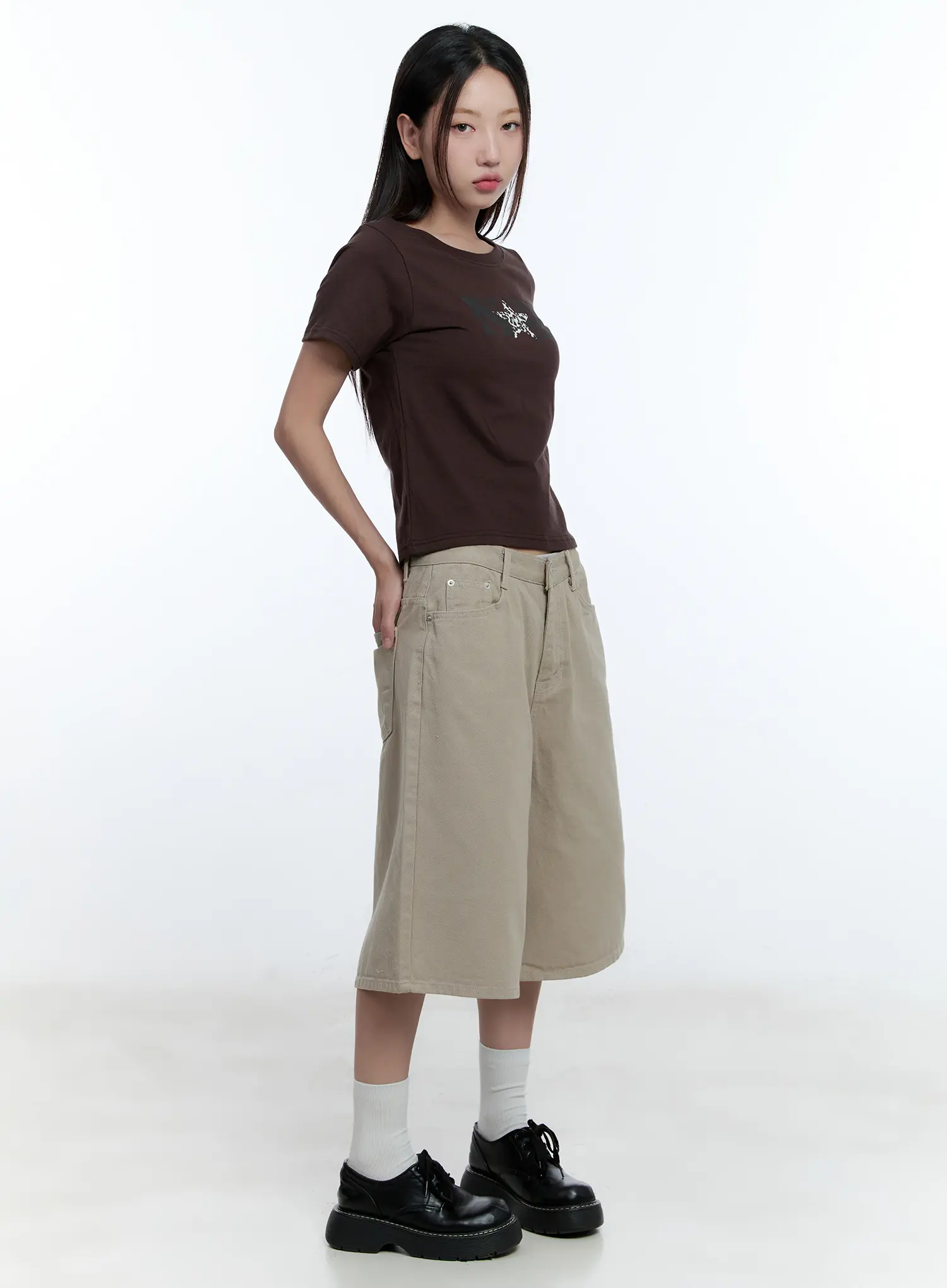 Graphic Crop Tee CU526 - Image 4
