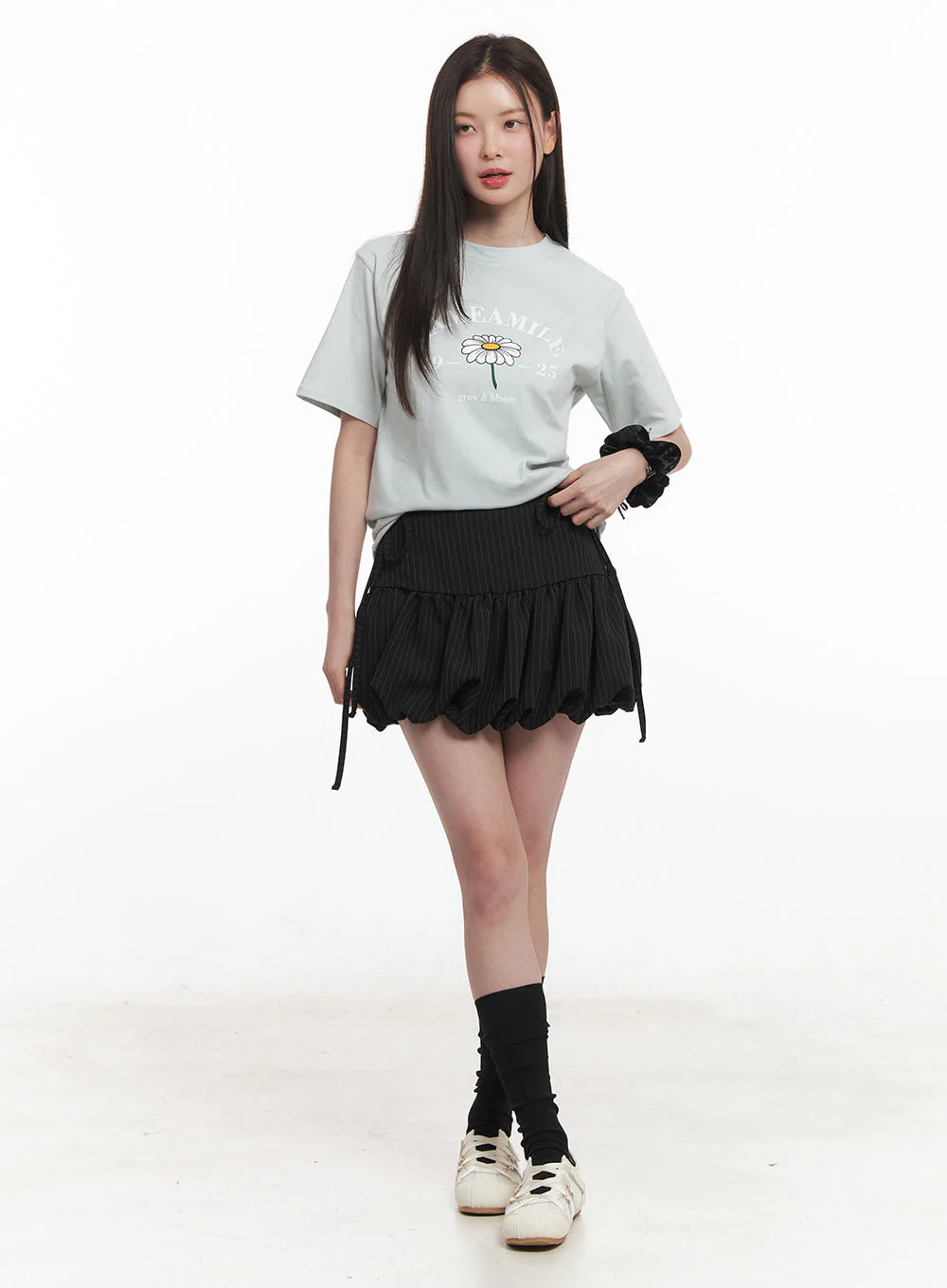 Graphic Flower T-Shirt  IY509 - Image 10