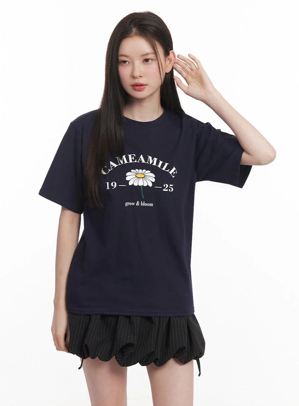 Graphic Flower T-Shirt  IY509 - Image 15
