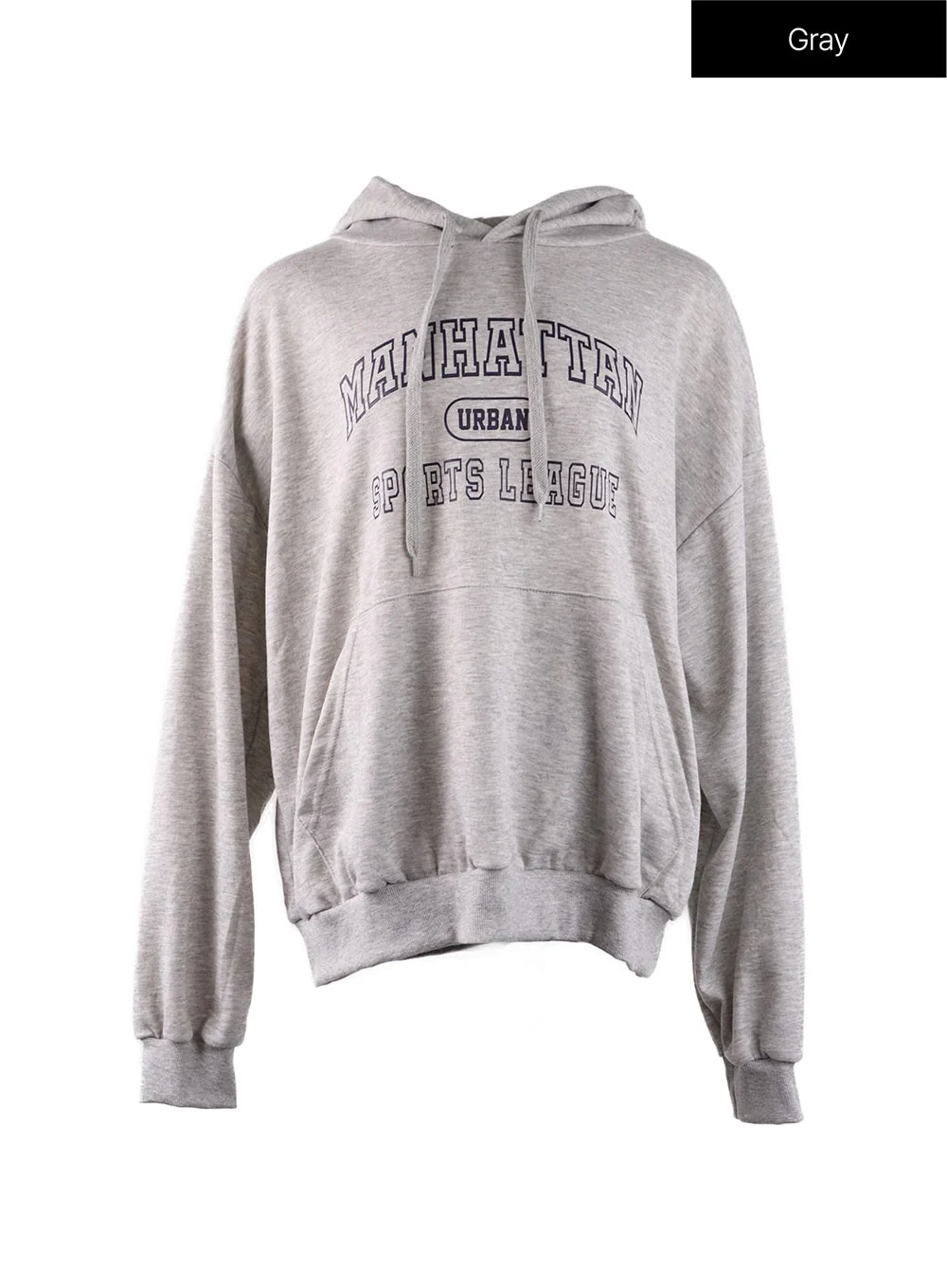 Graphic Lettering Oversized Hoodie IF408 - Image 8