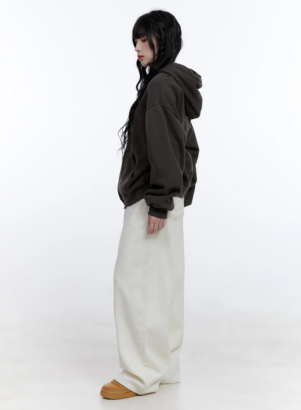 Graphic Oversized Hooded Sweatshirt CD419 - Image 7