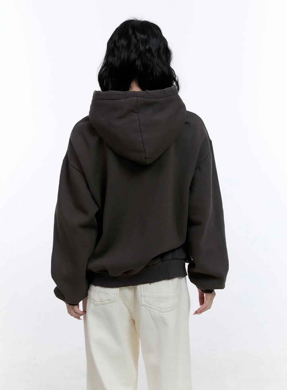 Graphic Oversized Hooded Sweatshirt CD419 - Image 8