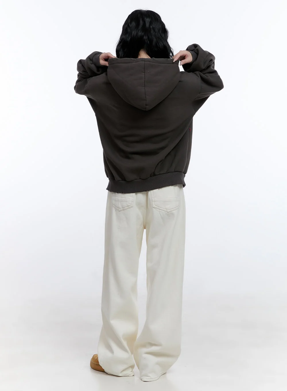 Graphic Oversized Hooded Sweatshirt CD419 - Image 9