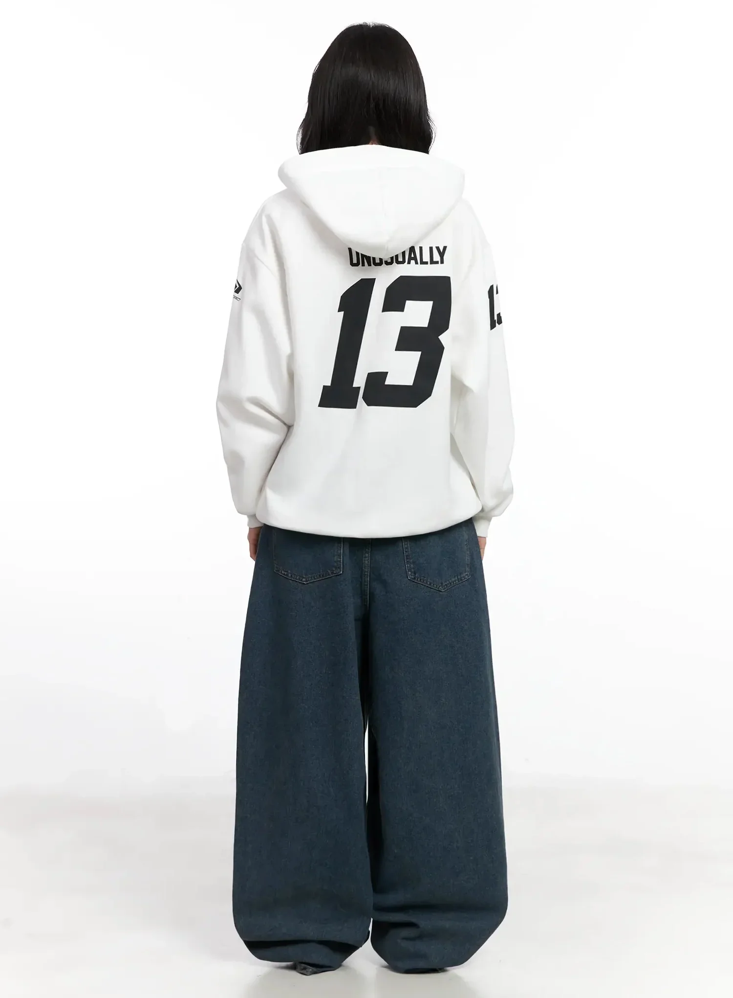 Graphic Print Oversized Hoodie IN528 - Image 13