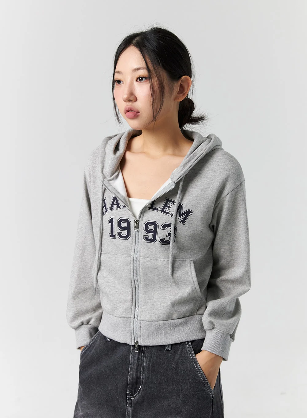 Graphic Zip-Up Hoodie CS303 - Image 4