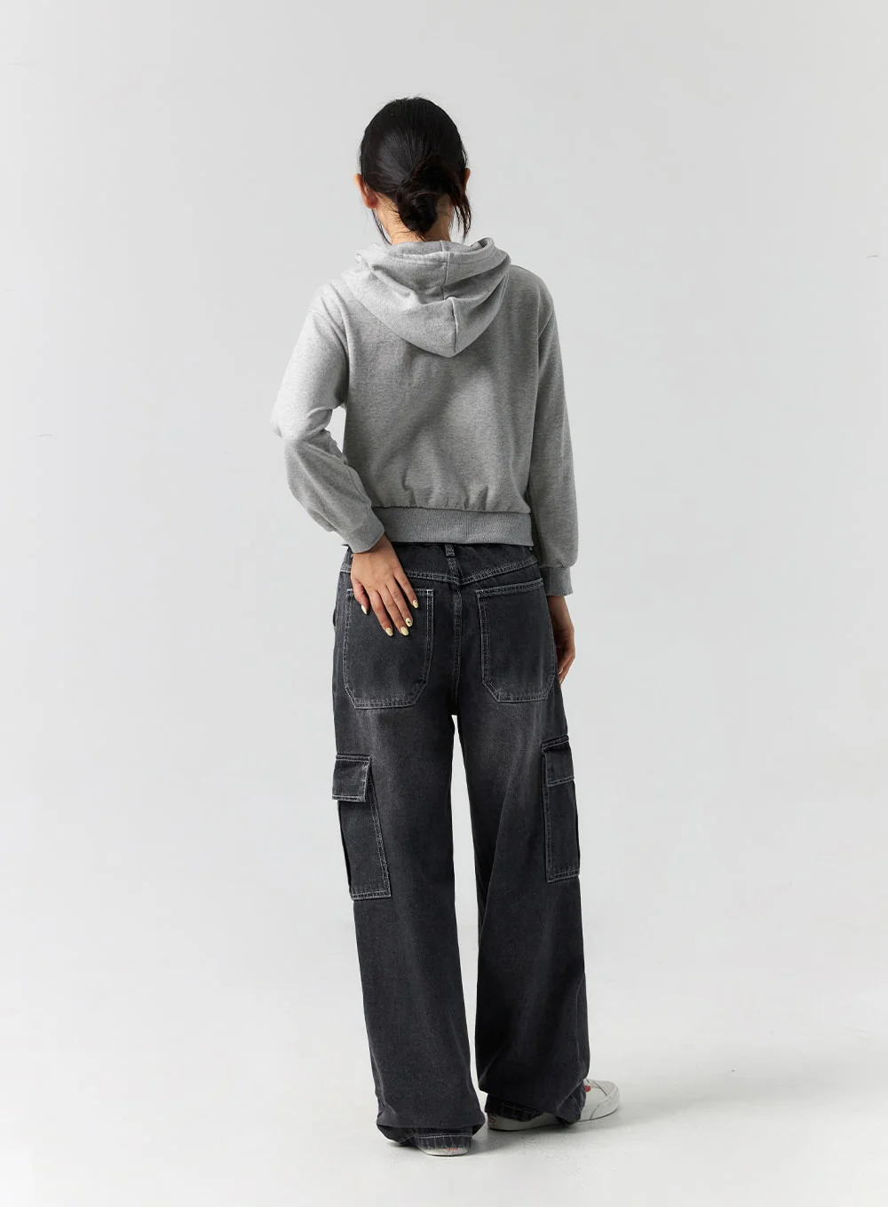 Graphic Zip-Up Hoodie CS303 - Image 9