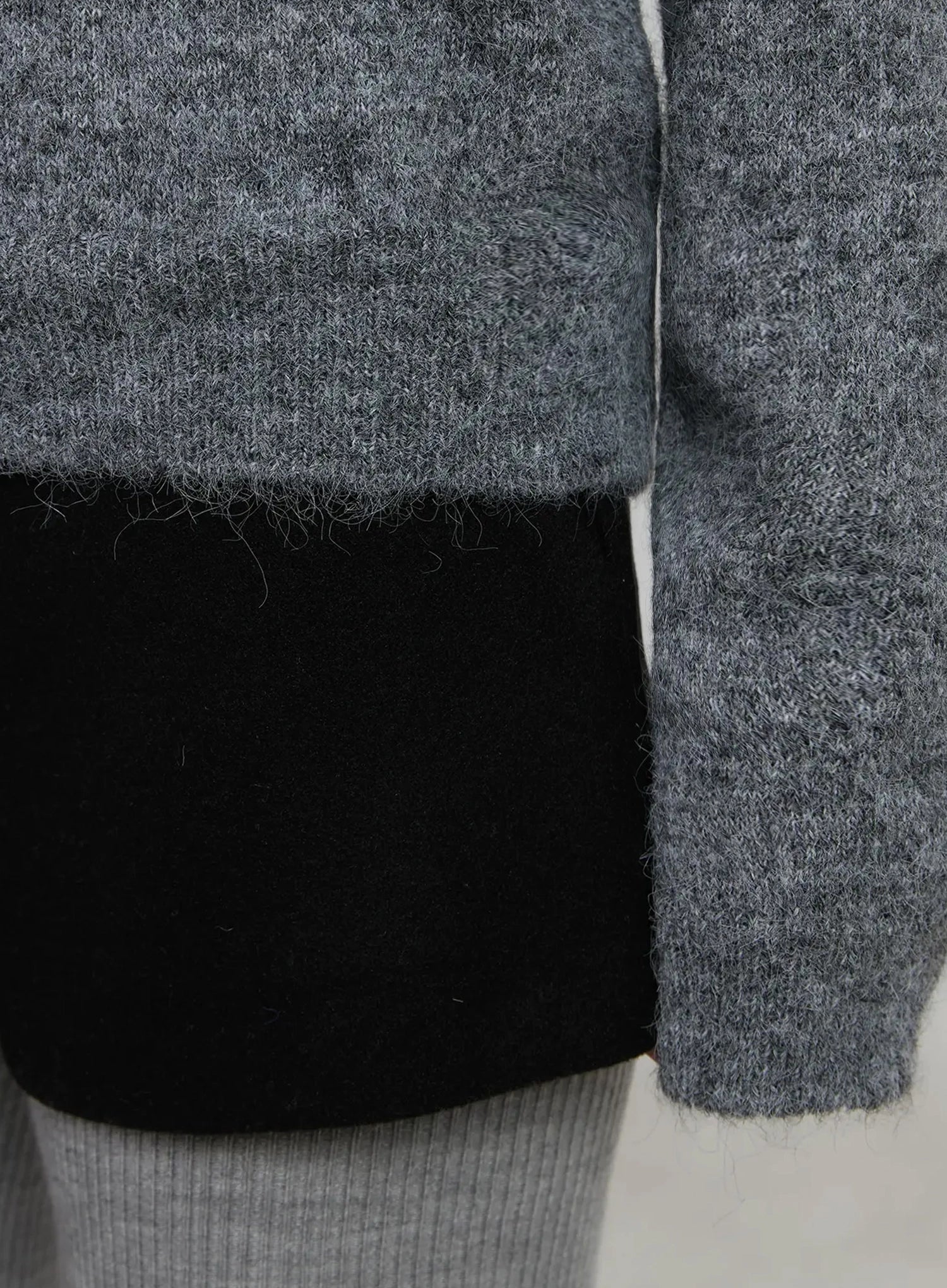 Half Button Collar Sweater IJ509 - Image 6