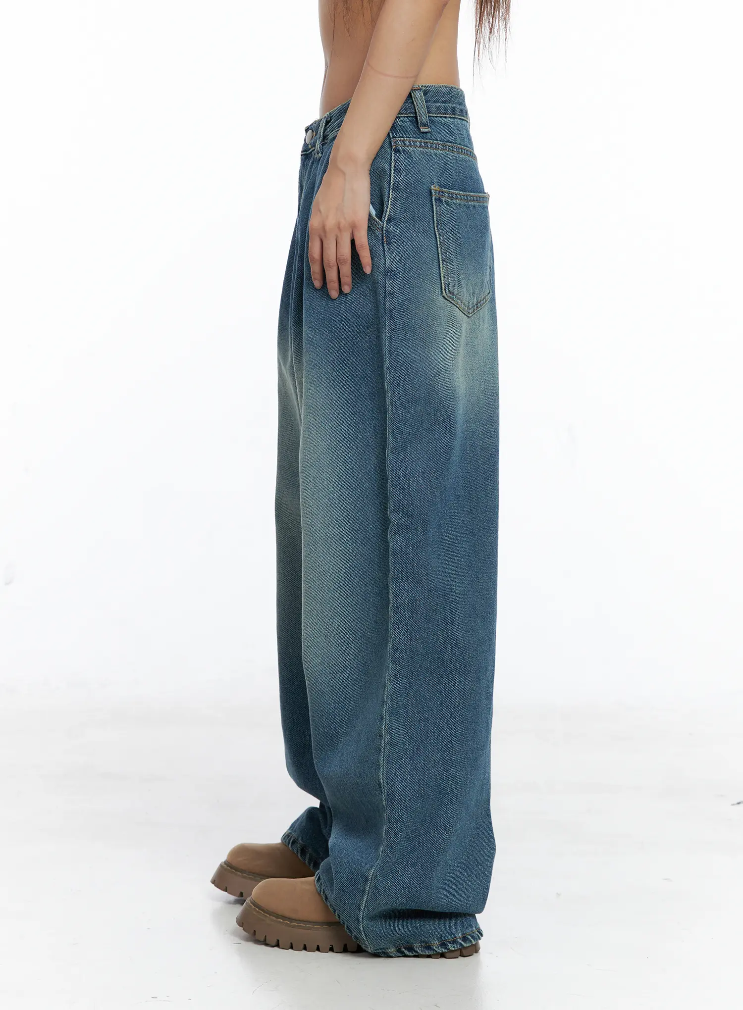 Halle Wide Leg Jeans CS504 - Image 3