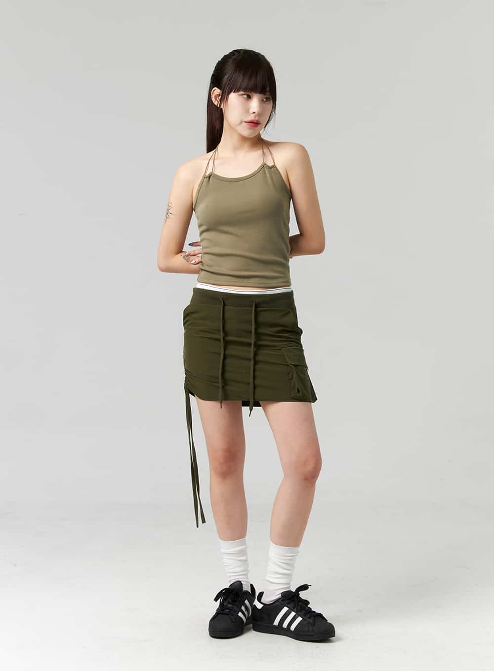 Halter Neck Basic Top CL324 - Image 4