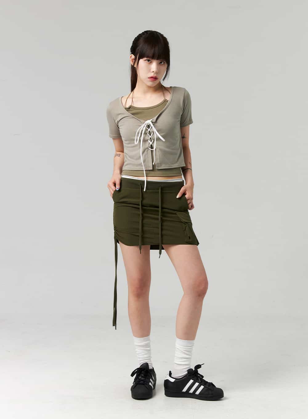Halter Neck Basic Top CL324 - Image 7