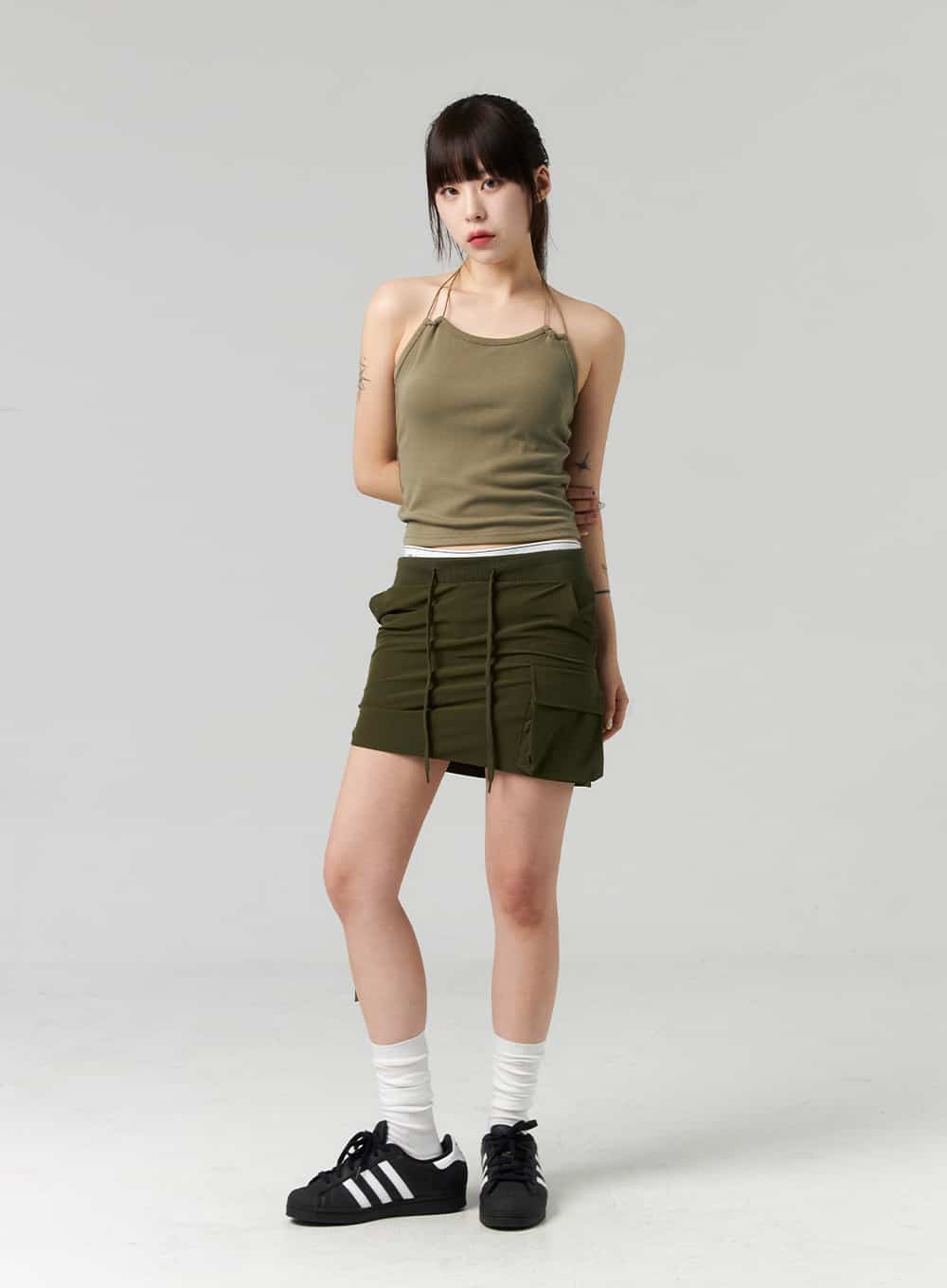 Halter Neck Basic Top CL324 - Image 8