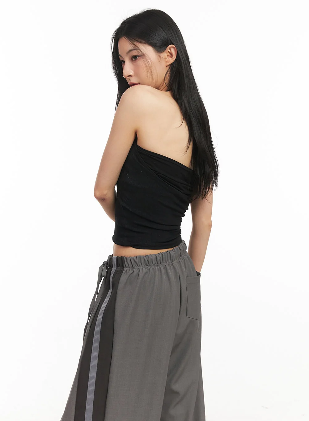Halter-Neck Crop Tank Top CM503 - Image 6